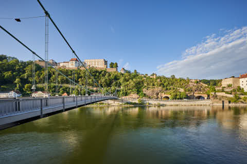 Gemeinde Passau Landkreis Passau Prinzregent-Luitpold-Brücke (Dirschl Johann) Deutschland PA